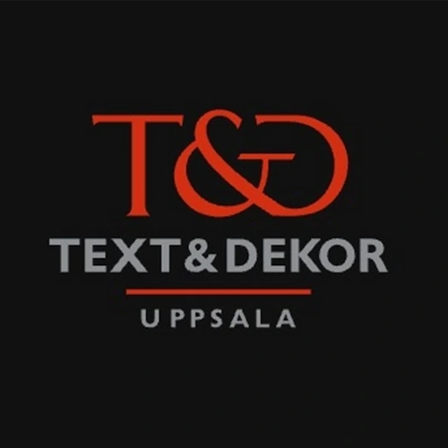 Text & Dekor logotyp